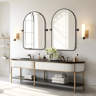 Trent Austin Design® Quesenberry Metal Arch Wall Mirror & Reviews | Wayfair